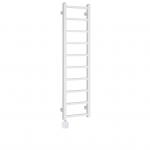 Rank&scaron;luosčių džiovintuvas Sapho METRO LIGHT 30x114cm, baltas su tenu HEATQ NEX kairėje su paslėptu montavimu (be laido)