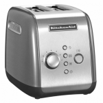 KitchenAid Dviejų riekelių skrudintuvas, Contour Silver, 5KMT221ECU