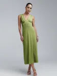 BWLDR Suknelė 'CAMILE DRESS' alyvuogių spalva