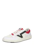 VANS Sportbačiai be auliuko 'Lowland' smėlio spalva / raudona / juoda / balta