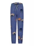 BLUE SEVEN Kelnės tamsiai (džinso) mėlyna / tamsiai mėlyna / &scaron;viesiai ruda / &scaron;viesiai pilka