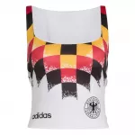 ADIDAS ORIGINALS Palaidinė be rankovių 'Germany Reconstructed Bringback' geltona / vy&scaron;ninė spalva / juoda / balta