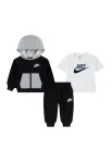Nike Sportswear Rinkinys mėlyna / margai pilka / juoda / balta