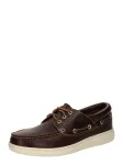 TIMBERLAND Mokasinai burgundi&scaron;ko vyno spalva