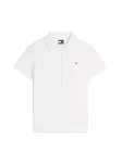 Tommy Jeans Mar&scaron;kinėliai 'Slim Fit Five-button' balta