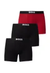 BOSS Boxer trumpikės raudona / juoda / balta