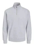 JACK & JONES Megztinis be užsegimo 'JJEBradley' pilka