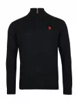 U.S. POLO ASSN. Megztinis kraujo spalva / juoda