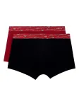 Emporio Armani Boxer trumpikės pilka / raudona / margai juoda