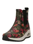 SKECHERS &bdquo;Chelsea&ldquo; batai 'UNO RUGGED-DANCING N THE RAIN' kūno spalva / alyvuogių spalva / &scaron;viesiai raudona / juoda