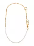 Swarovski Grandinėlė auksas / skaidri spalva / perlų balta