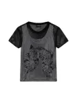 Ed Hardy Mar&scaron;kinėliai 'Climbing Rose' juoda / balta