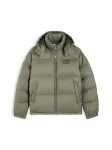 Tommy Jeans Žieminė striukė 'ALASKA' rusvai žalia