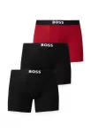 BOSS Boxer trumpikės raudona / juoda / balta