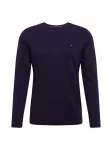 TOMMY HILFIGER Mar&scaron;kinėliai 'Long Sleeve Slim' tamsiai mėlyna / raudona / balta