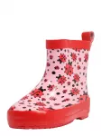 PLAYSHOES Guminiai batai rožių spalva / &scaron;viesiai raudona / juoda