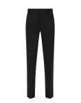 WE Fashion Kelnės juoda