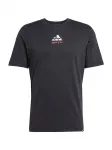 ADIDAS SPORTSWEAR Sportiniai mar&scaron;kinėliai 'GALLERY' tamsiai pilka / raudona / juoda / balta
