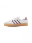 ADIDAS ORIGINALS Sportbačiai be auliuko 'Samba' &scaron;viesiai pilka / tamsiai violetinė / balta