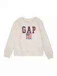 GAP Megztinis be užsegimo raudona / balta