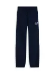 TOMMY HILFIGER Kelnės tamsiai mėlyna / balta