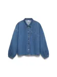 VERO MODA Palaidinė 'VMELORA' tamsiai (džinso) mėlyna