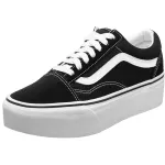 VANS Sportbačiai be auliuko 'Old Skool' juoda / balta