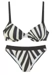 FRENCH CONNECTION Bikinis juoda / balta