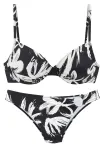 FRENCH CONNECTION Bikinis juoda / balta
