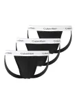 Calvin Klein Underwear Vyri&scaron;kos kelnaitės &scaron;viesiai pilka / juoda / balta