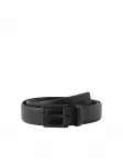 Calvin Klein Diržas 'Pebble Grain' juoda
