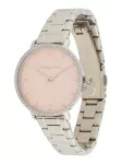 MICHAEL Michael Kors Analoginis (įprasto dizaino) laikrodis 'PYPER' rožinio aukso spalva / sidabrinė