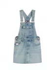 Tommy Jeans Sarafanas tamsiai (džinso) mėlyna