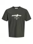JACK & JONES Mar&scaron;kinėliai 'JCOClub' rusvai pilka / tamsiai žalia / balta