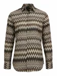 Radwa Mar&scaron;kiniai 'Men's Viscose multicolor pattern shirt' ruda