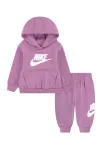 Nike Sportswear Treningas 'CLUB FLEECE' orchidėjų spalva / balta