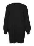 Vero Moda Curve Megzta suknelė 'VMCNANCY' juoda