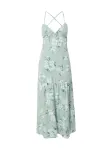 HOLLISTER Vasarinė suknelė &scaron;viesiai mėlyna / smaragdinė spalva / pastelinė žalia / balta