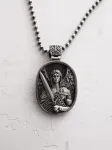 REYTEL Pakabukas 'ST. ARCHANGEL MICHAEL' sidabrinė