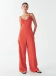 Willa Vienos dalies kostiumas 'PALMS JUMPSUIT' smėlio spalva