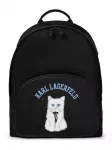 Karl Lagerfeld Kuprinė 'Ikon Choupette' &scaron;viesiai mėlyna / juoda / balta