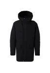 Tommy Jeans Demisezoninė parka 'CITY READY' juoda