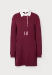 GAP Suknelė burgundi&scaron;ko vyno spalva / balta