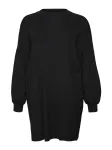 Vero Moda Curve Megzta suknelė 'VMCNANCY' juoda