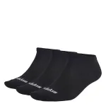 ADIDAS PERFORMANCE Sportinės kojinės 'Thin Linear Low-Cut 3 Pairs' juoda / balta