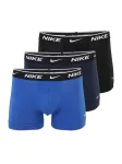 NIKE Underwear Boxer trumpikės mėlyna / tamsiai mėlyna / juoda / balta