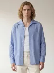 ARMIE Mar&scaron;kiniai 'The Adam Shirt' &scaron;viesiai mėlyna