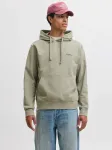 JACK & JONES Megztinis be užsegimo 'JJEARCHIVE' &scaron;viesiai žalia