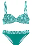 JETTE Bikinis pilka / balta