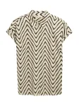 Tom Tailor Women + Palaidinė nebalintos drobės spalva / juoda